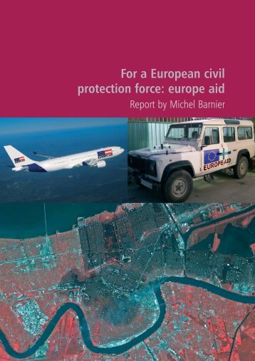 For a European civil protection force: europe aid