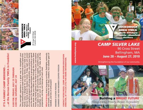 Camp Silver Lake Hockomock Area Ymca