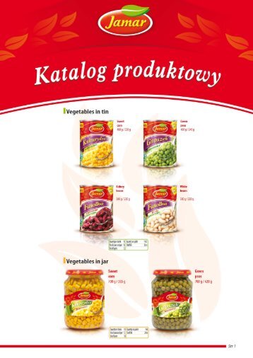 Jamar Katalog A4 ENG.. - Polish Food Products
