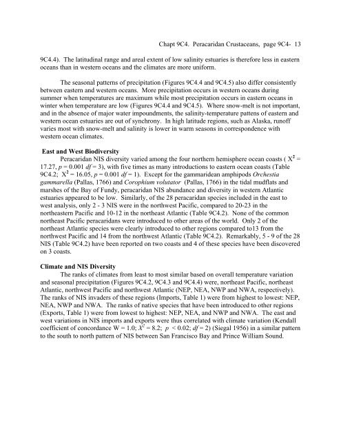 Biological Invasions of Cold-Water Coastal Ecosystems - Aquatic ...