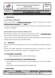 Fiche prescription conditionnelle et d'urgence du patient en ...