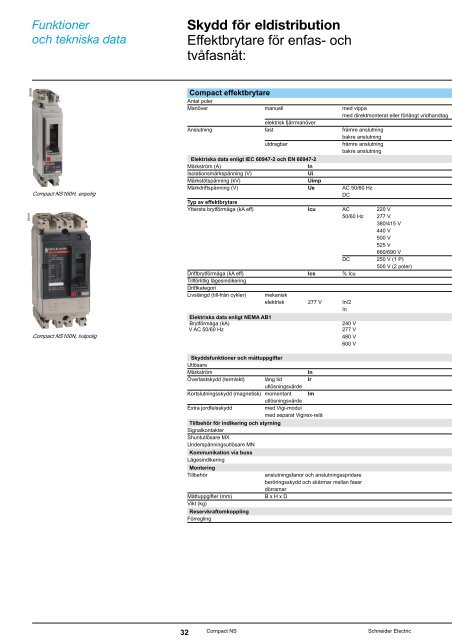 Compact NS - Schneider Electric