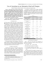 Use of Acetylene as an Alternative Fuel in IC Engine - Kathmandu ...