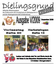 Offizielles Mitteilungsblatt des FÃ¶rdervereins der Grundschule am ...