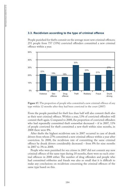 11. Retsidiivsus Eestis - Justiitsministeerium