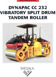 dynapac cc 232 vibratory split drum tandem roller - Cesco Used ...