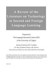 Technology in Second and Foreign Language Learning