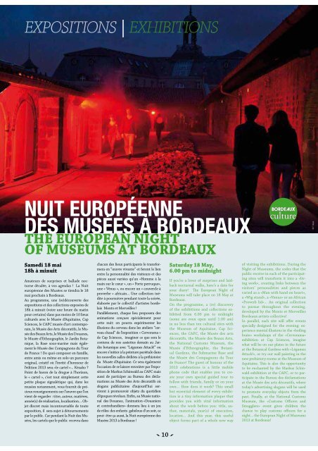 Bordeaux Délices - Printemps 2013