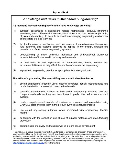 MECHANICAL ENGINEERING - Mechanical and Aerospace ...