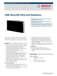 LBB 451x/00 Infra-red Radiators - Idios