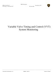 Variable Valve Timing and Control (VVT) - Automobili Lamborghini ...