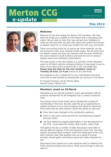 May MCCG Newsletter 2012.pdf - Merton Connected