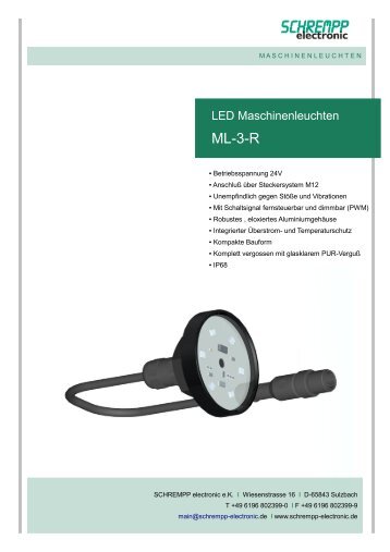 ML-3-R - Schrempp electronic