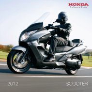 2012 SCOOTER - Honda