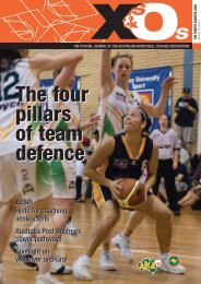 The four pillars of team defence The four pillars of team defence