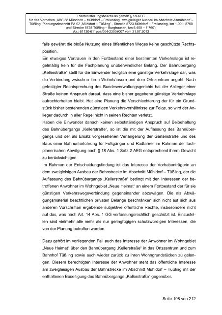 Planfeststellungsbeschluss - Landkreis Mühldorf a. Inn