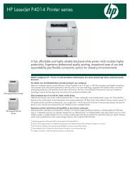 HP LaserJet P4014 Printer series