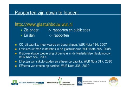 Tom Dueck & Chris van Dijk - Gewasschade ... - Energiek2020