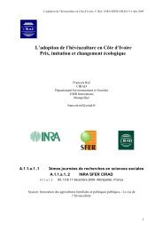 L'adoption de l'hÃ©vÃ©aculture en CÃ´te d'Ivoire - Sfer