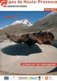 DP VIAPAC - Route de l'art contemporain - Conseil GÃ©nÃ©ral des ...