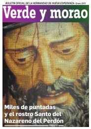 Miles de puntadas y el rostro Santo del Nazareno del Perdón