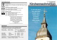 Kirchenblatt April/Mai 2010 - Kirchgemeinde Neukirch/Lausitz