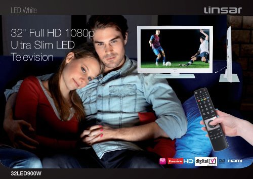 32" Full HD 1080p Ultra Slim LED Television - Linsar