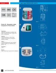 Series 20 aqua signal NAVIGATION LIGHTS - G & B Marine