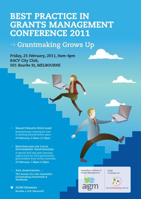 best practice in grants management conference ... - Our Community
