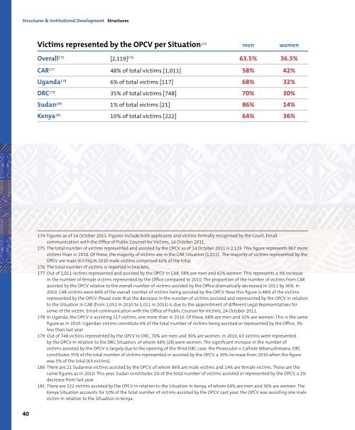 Gender Report Card on the International Criminal ... - YWCA Canada