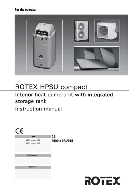 ROTEX HPSU compact