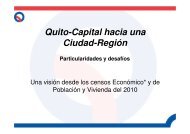 Quito-Capital hacia una Ciudad-RegiÃ³n - Instituto de la Ciudad