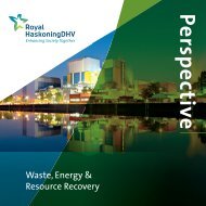 Waste, Energy & Resources brochure - Royal Haskoning in the UK