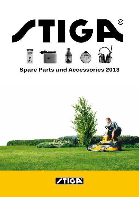Spare Parts and Accessories 2013 - Stiga