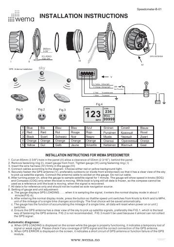 INSTALLATION INSTRUCTIONS