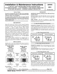 Asco 8551 Solenoid Catalogue.pdf - Apex Distribution Inc.