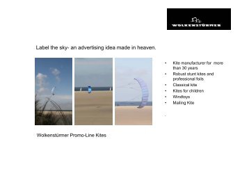 Label the sky- an advertising idea made in heaven ... - WolkenstÃ¼rmer