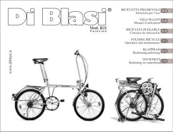 Folding Bicycle DI BLASI mod. R21