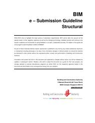 BIM e â Submission Guideline Structural - Corenet