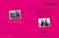 SHHS Sixth Form Prospectus - South Hampstead High School