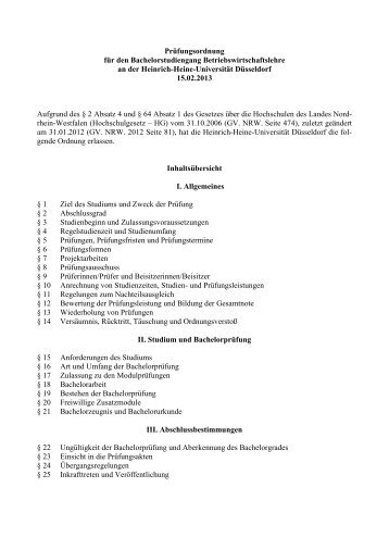 Download - Wirtschaftswissenschaftliche Fakultät - Heinrich-Heine ...