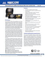 4 Wire Suite Stations Data Sheet Mircom