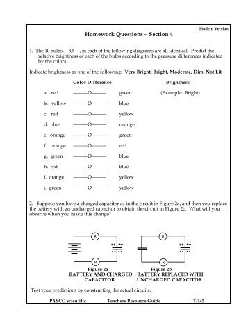 Unit 4 homework - Hays High School