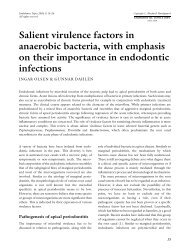 Salient virulence factors in anaerobic bacteria, with emphasis on ...