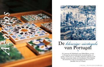 Azulejos, de kleurige siertegels van Portugal - Hieke Voorberg