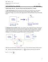 MS-06 Thevenin Theorem and Maximum Power Transfer - MWFTR