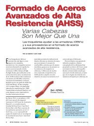 Formado de Aceros Avanzados de Alta Resistencia (AHSS ...