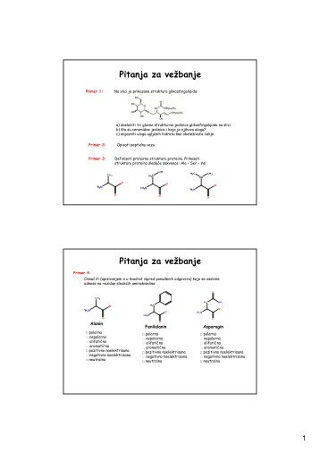 pitanja za vezbanje II deo - www.farmacija.ac.me