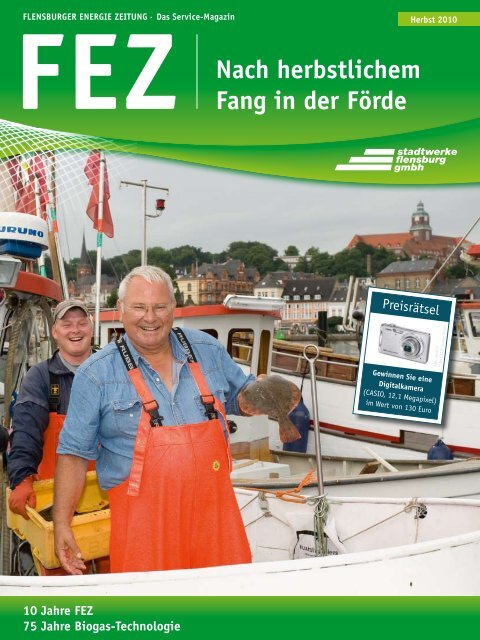 FEZ Nach herbstlichem Fang in der Förde - Stadtwerke Flensburg ...