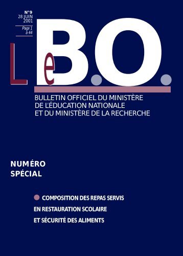 re stauration - MinistÃ¨re de l'Ãducation nationale